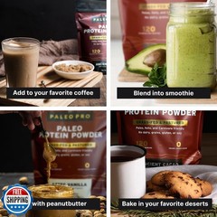 Paleo Pro 26G Beef Protein Powder – Grass Fed Protein Powder Isolate – Pure A