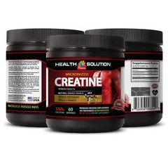 Boost Recovery Time – GERMAN MICRONIZED CREATINE 3000mg – Creatine 1000 1 Bottle