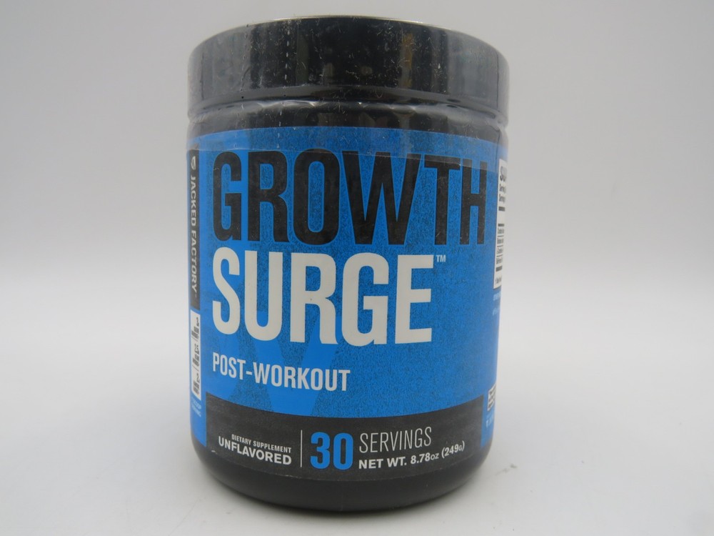 Jacked Factory Growth Surge Creatine Post Workout Powder w/L-Carnitine 08/27