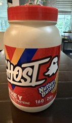 GHOST Whey Protein Powder Nutter Butter Flavor 26g, exp 10/27