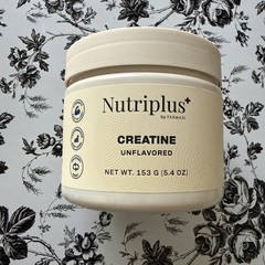 Nutriplus + By Farmasi CREATINE Unflavored Net Wt. 153 G (5.4 Oz)