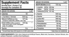 ALLMAX NUTRITION ACUTS Amino-Charged Energy Drink Fat-Burning 210g 30 Servings