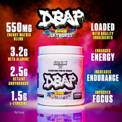DBAP Extreme High Stim Pre-Workout Powder | 400Mg Caffeine | Beta Alanine, Betai