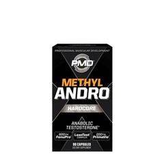 PMD Methyl Andro Hardcore – 90 Capsules Caps EXPIRY 04/2027