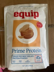(FREE SHIPPING) Equip Prime Protein Grass-Fed Beef Isolate Powder