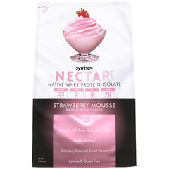 Syntrax Nectar Sweets 2lb Protein Powder – Strawberry Mousse