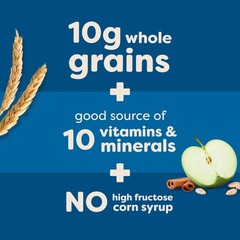 Nutri Grain Breakfast Bars Made 14G Whole Grains Snack Bars Apple