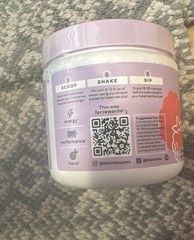Bloom High Energy pre-workout Raspberry Lemonade 25 Serv 7.3 Oz Exp 3/26