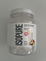 Isopure Infusions Whey Protein Powder 400g – Tropical Punch Exp. 5/27 New/Sealed