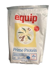 💪Equip Grass-fed Beef Isolate Prime Vanilla Protein Powder-1.95lbs EXP.5/2028