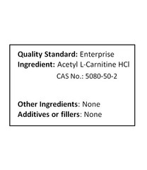 100% PURE 500g ACETYL L-CARNITINE (ALCAR) POWDER Amino Acid memory