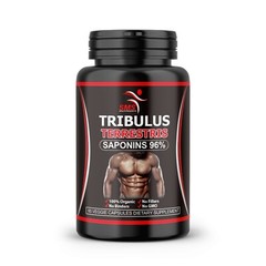 TRIBULUS TERRESTRIS 96% SAPONINS EXTRACT MUSCLE WORKOUT SUPPLEMENTS 120 Capsules