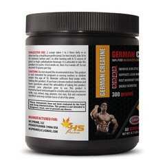 creatine powder – CREATINE MONOHYDRATE POWDER 300g – mass gainer – 3 Bottles