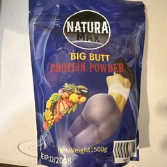 Natura Max High Protein Powder for Muscle Gain Women 500g EXP 12/2028