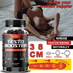 Testosterone Booster for Men,Male Enhancement Pills, Energy,Libido 30/60/120Caps