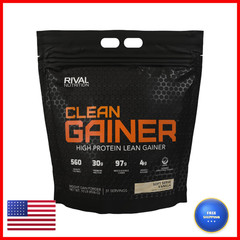 Rival Nutrition Clean Gainer Soft Serve Vanilla 10 Lb I High Protein Lean