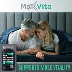 MaxVita Prostate Premium – Saw Palmetto for Men, 60 Count (Pack of 1)