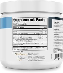 Creatine HMB – Creatine Monohydrate Powder with HMB for Muscle Growth, Increa…