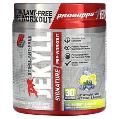 Dr. Jekyll Signature, Stimulant-Free Pre-Workout, Blueberry Lemonade, 8.5 oz