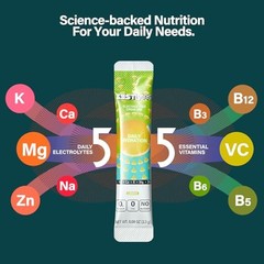 40 Sticks Low Sodium Sugar Free & 0 Calorie Electrolyte Hydration Mixed Flavor