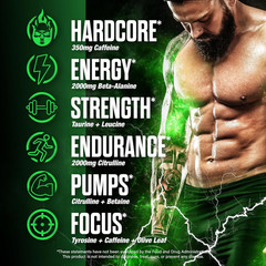 the Shadow! High Stim Preworkout – Pre Workout Powder for Men & Women, High Caff