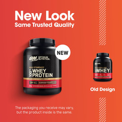 Optimum Nutrition Gold Standard 100% Whey Protein Powder, 24g Protein 5 LB