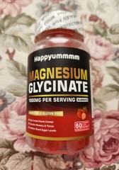 Magnesium Glycinate Gummies 1000mg ~ Sugar-Free Magnesium Potassium Supplement