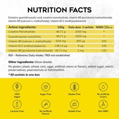 cregaatine – scientifically revolutionzed creatine, creatine+gaa, energy supplem