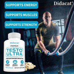 Testo Ultra For Men 30/60/120 Capsules Natural On Sale Testo Ultra