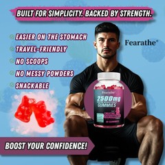 Creatine Monohydrate – Increase Strength & Build Muscle, 60 Gummies