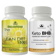 Lemon Lean Diet Maximum Potency Pure Keto BHB Weight Loss Pills Free Shipping