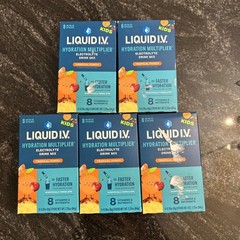 5 Liquid IVHydration Multiplier Electrolyte Drink Mix Kid Tropical Punch 12/26+