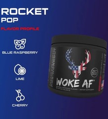 Bucked Up – Woke AF – «Merica Rocket Pop» Nootropic Preworkout – Exp 2027