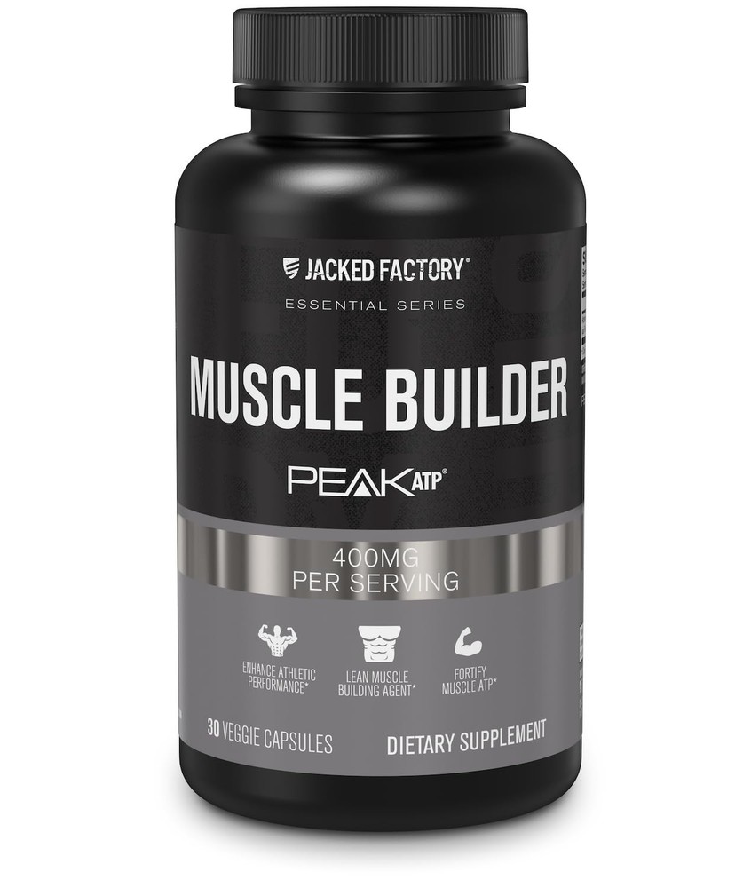 Essentials Muscle Builder – ATP Muscle Builder for Men with Peak ATP to Support