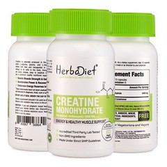 Micronized Creatine Monohydrate 120 Capsules Muscle Growth Support Bodybuilding