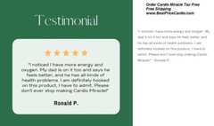 cardio miracle tm (90) A+++ rated seller, Fast shipping 12/2025