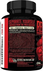 Red Wolf Testosterone Booster for Men Endurance, Energy & Strength 30 Tablets