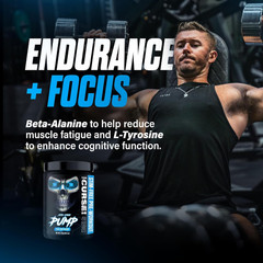 JNX SPORTS The Curse! Pump Pre Workout Powder – Stim-Free Pre Workout