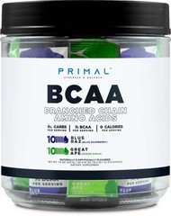 Primal BCAA Variety Pack 20 Stickpacks 7G Blue Raspberry Green Apple