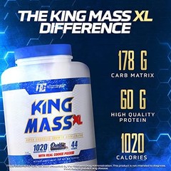 Ronnie Coleman Signature Series King Mass XL Protein Powder, Weight and Muscl…