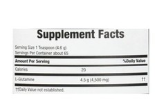 Body Fortress Pure Glutamine Powder, 10.6 Oz