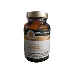 Quality of Life Premium Kinoko Gold AHCC 500mg Immune & Liver Health – 60 Caps