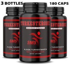 TURKESTERONE 1200mg AKA Ajuga Turkestanica Standardized to 10% 180 Caps Best