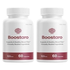 Boostaro, Boostaroo Male Virility Blood Flow Supplement (60 Capsules)