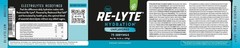 Redmond Re-Lyte Hydration Electrolyte Mix Unflavored 75 Servings BRAND NEW!