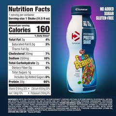 Dymatize ISO100 Whey Protein Isolate + Fruity Pebbles Protein Shake 15 Pack