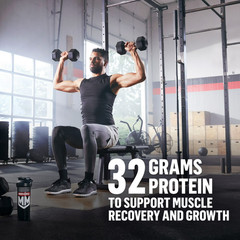 2P Muscle Milk Genuine Protein Powder, Vanilla, 32g Protein, 1.9lb, 30.9oz