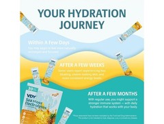 VDY Sea Moss Electrolytes Hydration Drink Mix Sugar-Free Mango & Pineapple 30ct