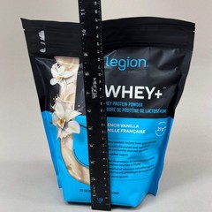 LEGION Whey+ French Vanilla Flavor Natural Ingredients 30 Serving 816g BB 01/26