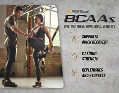 Snap Supplements Peach Mango BCAA Powder – Amino Energy – 2 Pack